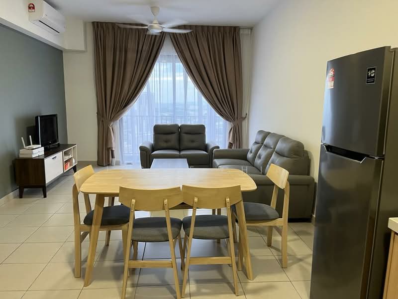 Service Residence for Rent at The Netizen - Jessie Chia - Living Room - PropertyGuru.com.my
