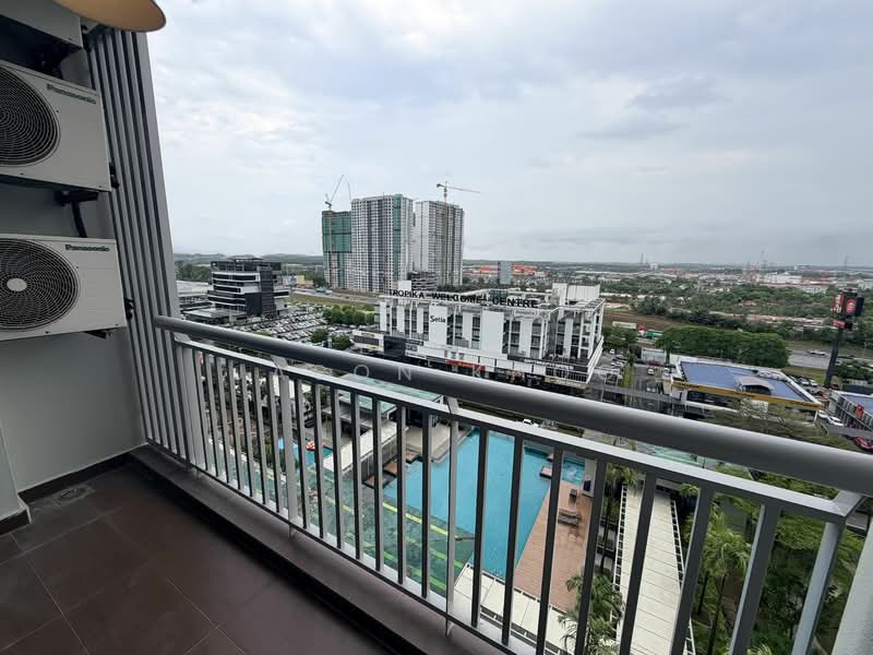 Service Residence for Rent at Sky Gardens Residences - Jason Khoo - Balcony - PropertyGuru.com.my