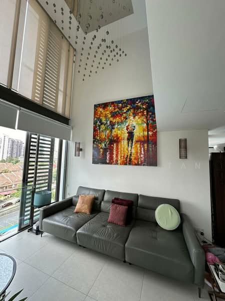 Service Residence for Rent at Centrio Pantai Hillpark - Chee Leong Tan - Living Room - PropertyGuru.com.my