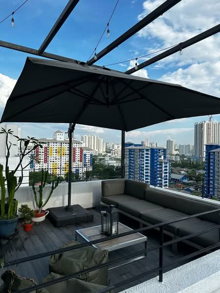 Service Residence for Rent at Centrio Pantai Hillpark - Chee Leong Tan - Sun deck - PropertyGuru.com.my
