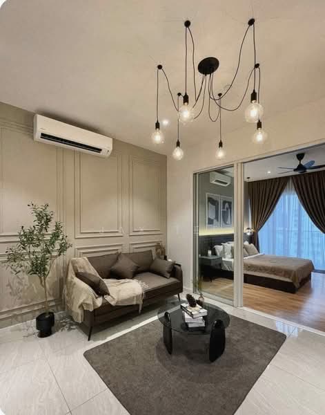 Servis Apartment untuk Disewa di Quill Residence - Jax Tee - Living Room - PropertyGuru.com.my