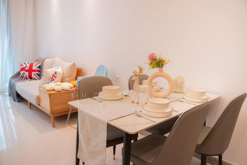 Service Residence for Sale at Gaya Residency - Lucus Goh - Living Room - PropertyGuru.com.my