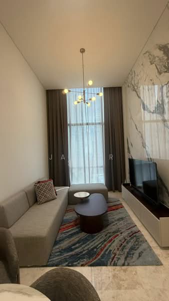 Service Residence for Rent at Jewel by Oxley KLCC - Jasper Sim - Living Room - PropertyGuru.com.my