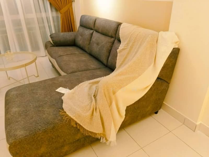 Apartment for Rent at Merpati Indah Apartment @ Bandar Putra Kulai - Alex How - Living Room - PropertyGuru.com.my