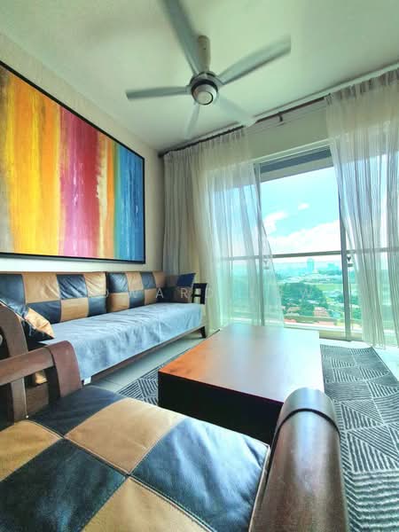Service Residence for Sale at Solaris Dutamas - Edward Low - Living Room - PropertyGuru.com.my