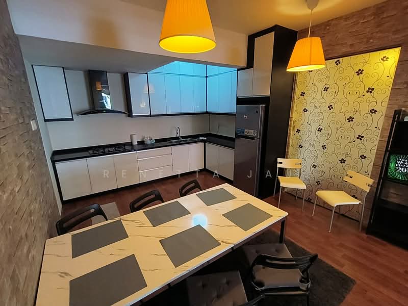 Condominium for Rent at Casa Kiara - Renetta Jau - Kitchen - PropertyGuru.com.my