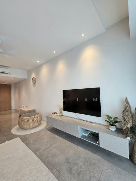 Servis Apartment untuk Disewa di Ooak Serviced Apartments @ Kiara 163 - John Lam - Living Room - PropertyGuru.com.my