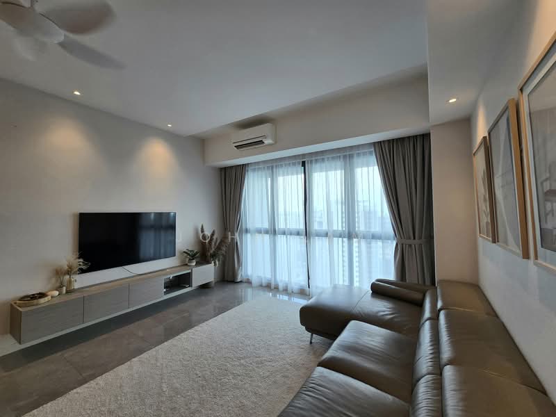 Servis Apartment untuk Disewa di Ooak Serviced Apartments @ Kiara 163 - John Lam - Living Room - PropertyGuru.com.my