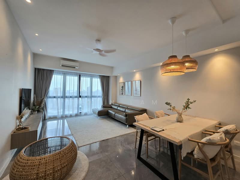 Servis Apartment untuk Disewa di Ooak Serviced Apartments @ Kiara 163 - John Lam - Living Room - PropertyGuru.com.my