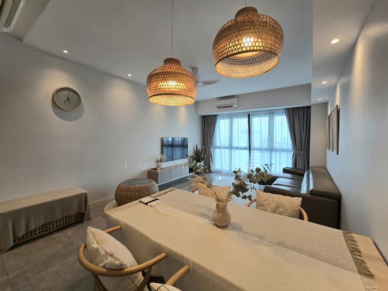 Servis Apartment untuk Disewa di Ooak Serviced Apartments @ Kiara 163 - John Lam - Living Room - PropertyGuru.com.my
