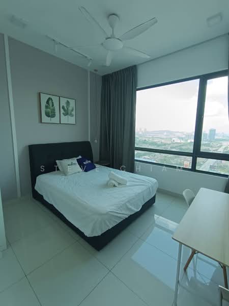 Servis Apartment untuk Disewa di Greenfield Residence - Steve Chiam - Bedroom - PropertyGuru.com.my