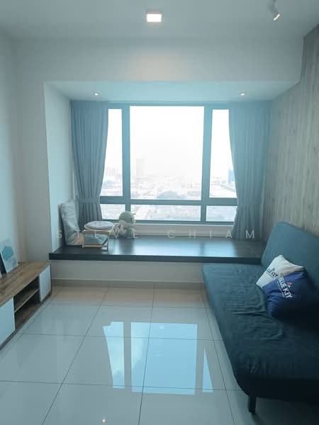 Servis Apartment untuk Disewa di Greenfield Residence - Steve Chiam - Living Room - PropertyGuru.com.my