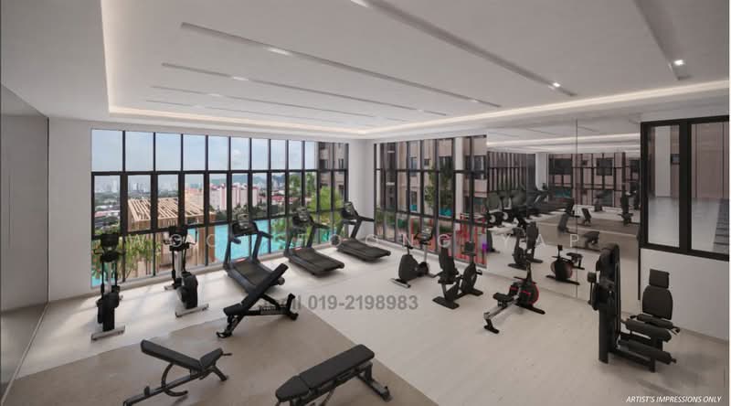 Condominium for Sale at Platinum Melati Residences - Wooi Foong Yap - Gym - PropertyGuru.com.my