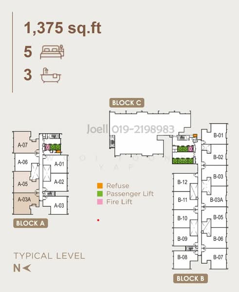 Condominium for Sale at Platinum Melati Residences - Wooi Foong Yap - PropertyGuru.com.my