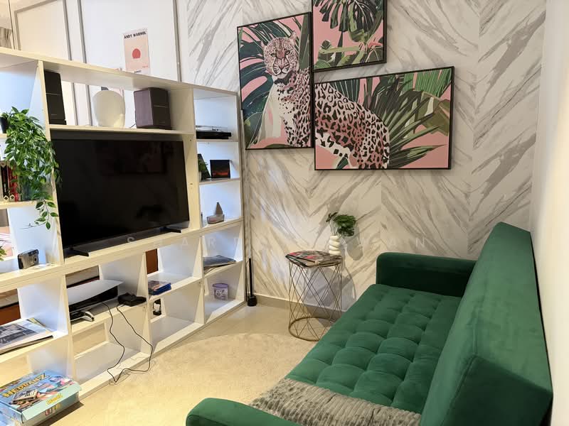 Service Residence for Sale at Mossaz @ Empire City - Shareen Kwan - Living Room - PropertyGuru.com.my