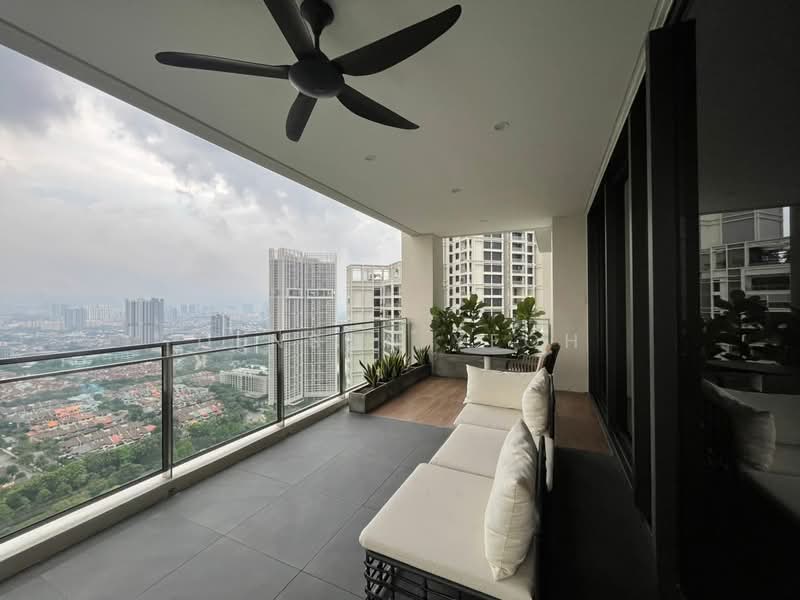 Service Residence for Rent at Park Regent @Desa Park City - Denson Yeoh - Balcony - PropertyGuru.com.my