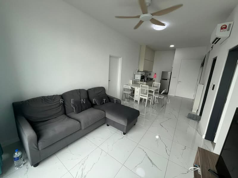 Service Residence for Rent at Cubic Botanical - Renetta Jau - Living Room - PropertyGuru.com.my