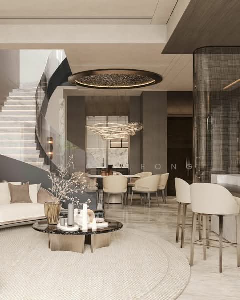 Service Residence for Sale at The Conlay - Chloe Leong - Living Room - PropertyGuru.com.my