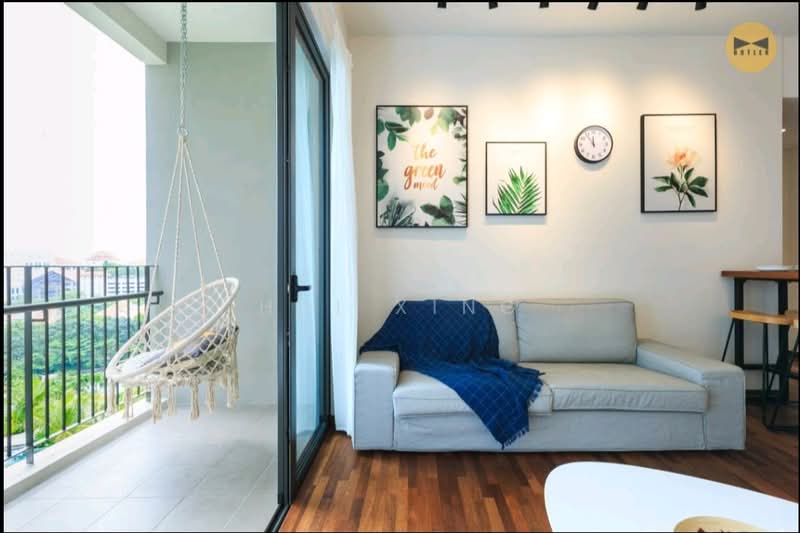 Service Residence for Sale at The Tamarind - Hui Xing - Balcony - PropertyGuru.com.my