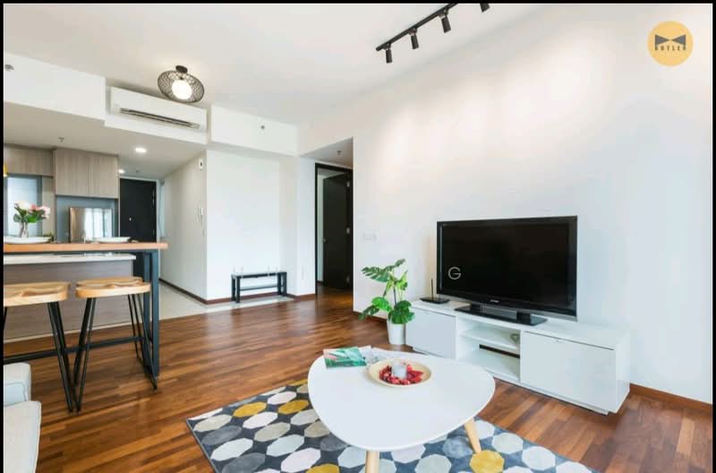 Service Residence for Sale at The Tamarind - Hui Xing - Living Room - PropertyGuru.com.my