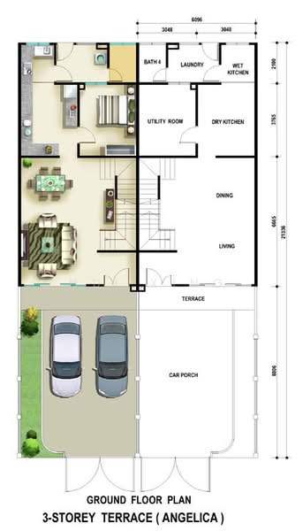 3-storey Terraced House for Sale in Setia Pearl Island (Bayan Lepas) - Hui Xing - PropertyGuru.com.my