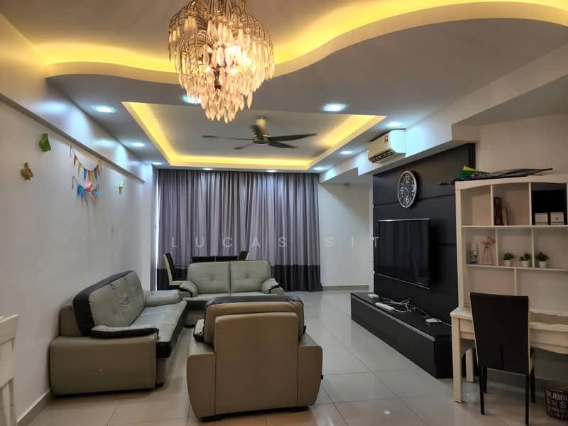 Condominium for Sale at Villa Wangsamas - Lucas Sit - Living Room - PropertyGuru.com.my