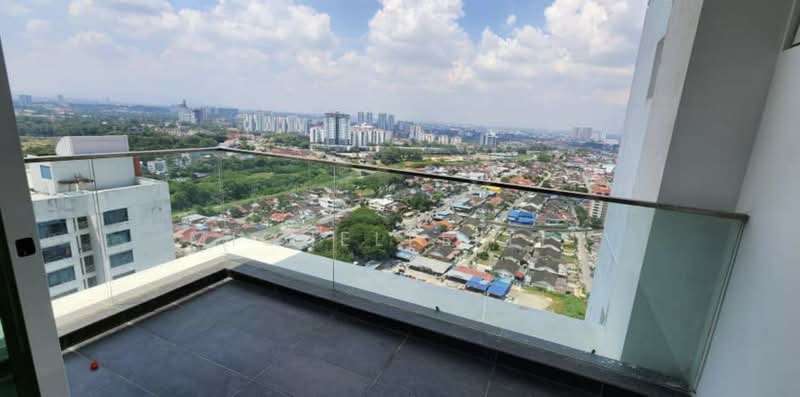 Service Residence for Sale at Pinnacle Tower - Michelle Tey - Balcony - PropertyGuru.com.my