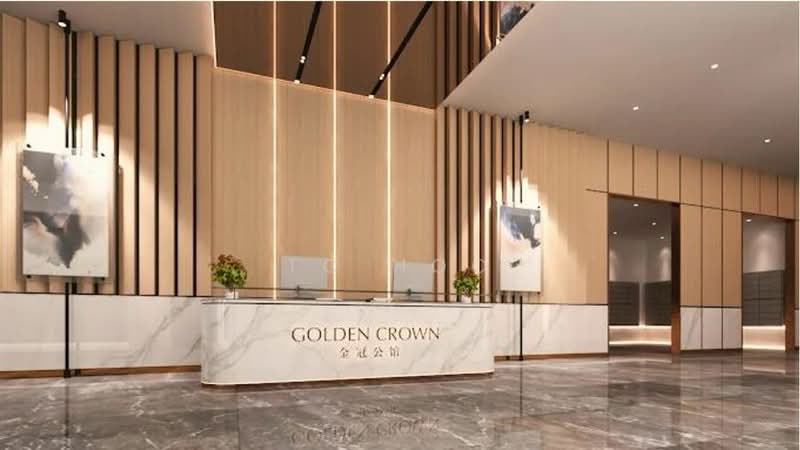 Service Residence for Sale at Golden Crown Residence - TC Hoo - Lobby - PropertyGuru.com.my