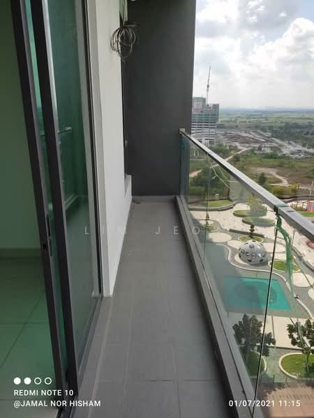 Condominium for Rent at Maple Residence - Lim Jeon - Balcony - PropertyGuru.com.my