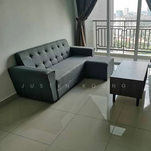 Condominium for Sale at SKS Habitat - Justin Koong - Living Room - PropertyGuru.com.my