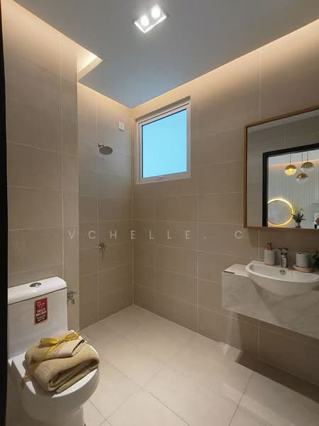 Service Residence for Sale at Vista Tiara (MBW Bay) - Vchelle. C - Bathroom - PropertyGuru.com.my