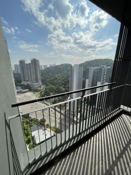 Service Residence for Sale at D'Quince Residences - Jian Sheng Lim (Js) - Balcony - PropertyGuru.com.my