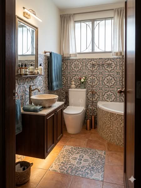 Rumah Teres 1 Tingkat untuk Dijual di Ujong Pasir (Melaka) - Syed Abdullah - Bathroom - PropertyGuru.com.my