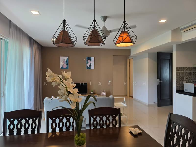 Condominium for Rent at The Haven - Nicholas Poh - Living Room - PropertyGuru.com.my