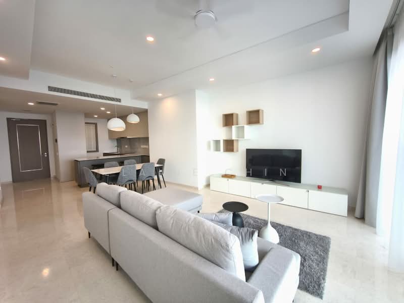 Service Residence for Rent at Southpoint Residences - Elaine Chin - Living Room - PropertyGuru.com.my