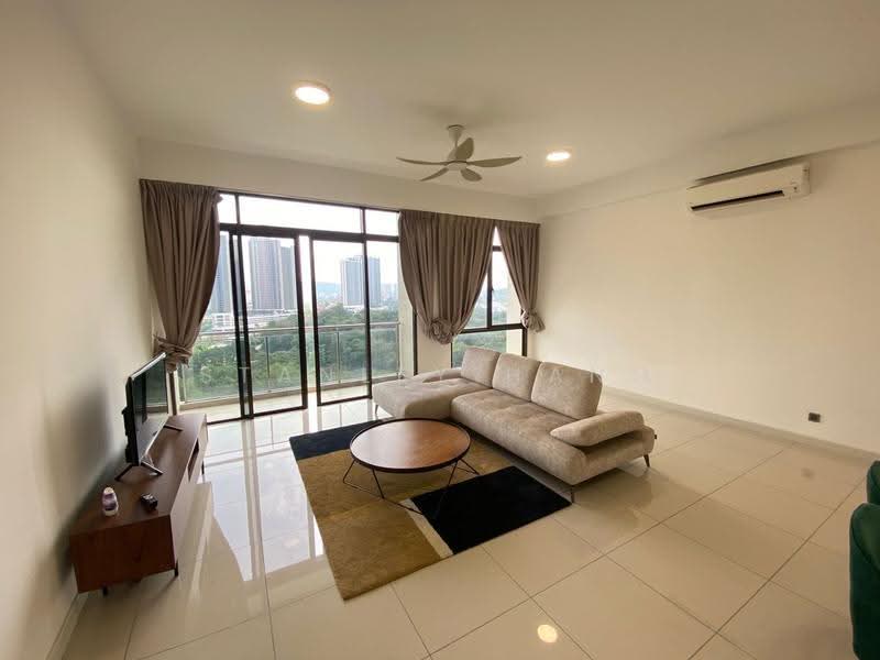 Service Residence for Sale at The Park 2 - Stanley Hang - Living Room - PropertyGuru.com.my