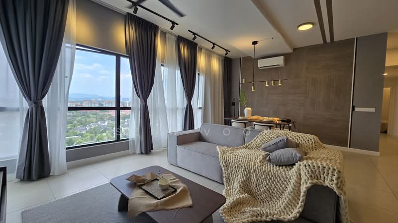 Service Residence for Rent at Maya Ara Residences - Sean Voon - Living Room - PropertyGuru.com.my