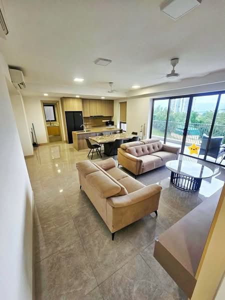 Condominium for Rent at Park Place - Steven Lim - Living Room - PropertyGuru.com.my