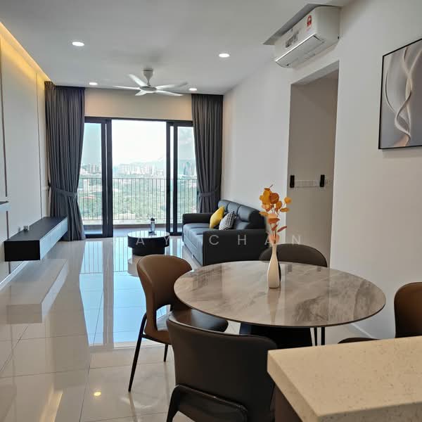 Service Residence for Rent at Sunway Belfield - Jay Chan - Living Room - PropertyGuru.com.my