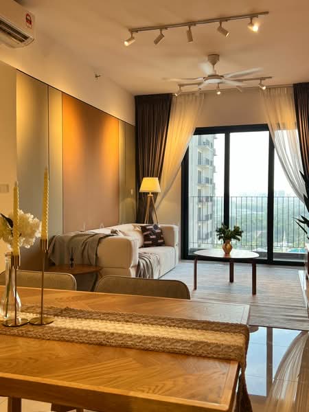 Service Residence for Rent at Sunway Belfield - Jay Chan - Living Room - PropertyGuru.com.my