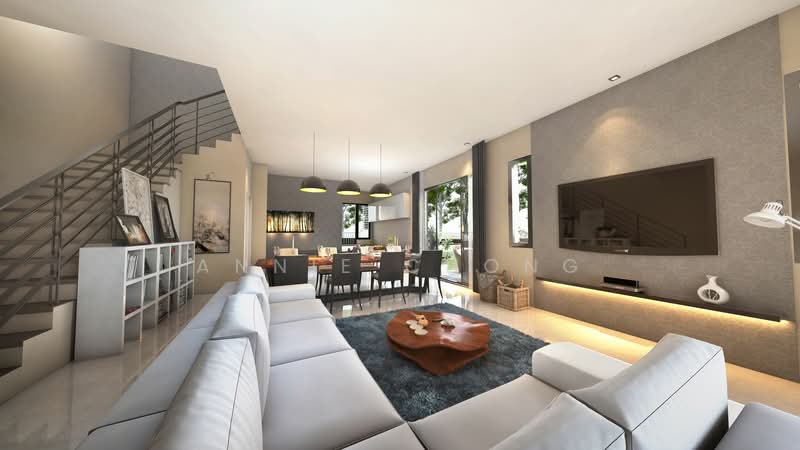 Semi-Detached House for Sale in Lakeside Residences (Puchong) - Annie Chong - Living Room - PropertyGuru.com.my