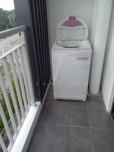Service Residence for Rent at DK Impian - Sueann Low - Balcony - PropertyGuru.com.my