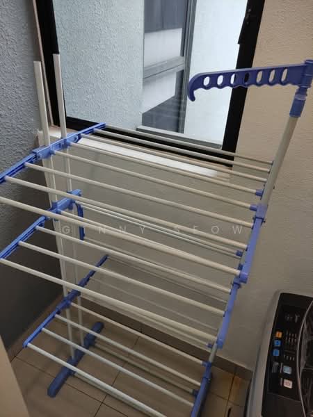 Servis Apartment untuk Disewa di Le Pavillion - Ginny Seow - Balcony - PropertyGuru.com.my