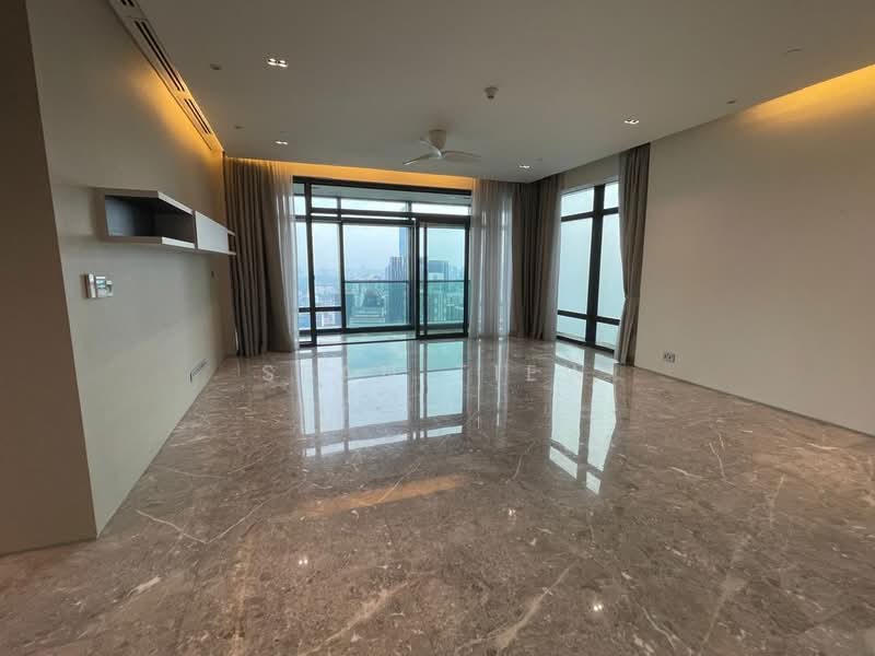 Servis Apartment untuk Dijual di Four Seasons Place - Sean Tiew - Living Room - PropertyGuru.com.my