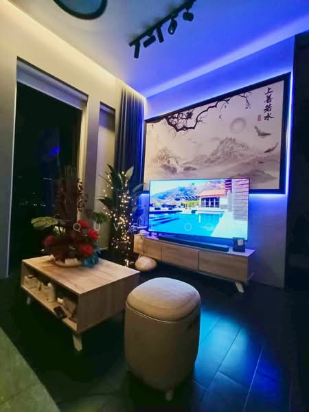 Servis Apartment untuk Dijual di City of Dreams - Quvee Ooi - Living Room - PropertyGuru.com.my