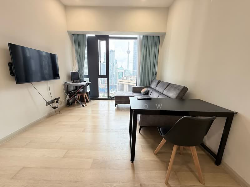 Service Residence for Rent at Star Residences Two - Tim Siow - Living Room - PropertyGuru.com.my