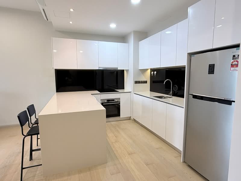 Service Residence for Rent at Star Residences Two - Tim Siow - Kitchen - PropertyGuru.com.my
