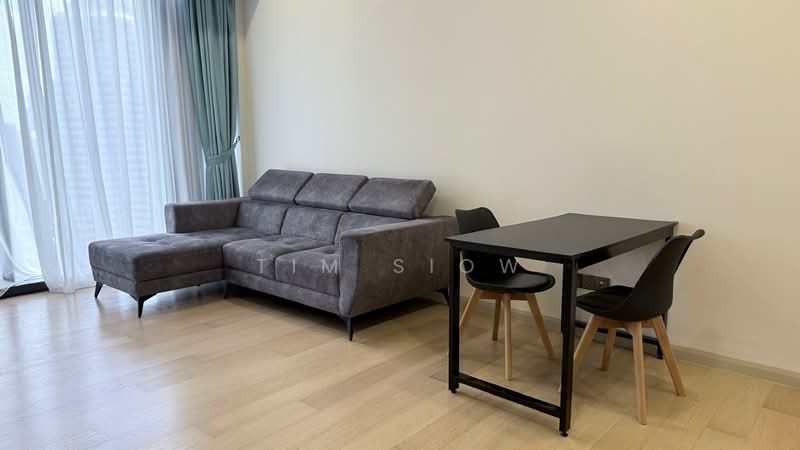 Service Residence for Rent at Star Residences Two - Tim Siow - Living Room - PropertyGuru.com.my