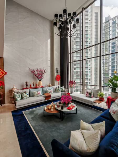 Service Residence for Sale at Suria Stonor - Ben Ling - Living Room - PropertyGuru.com.my