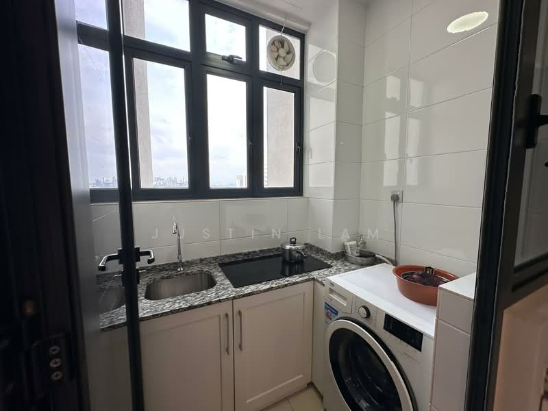 Service Residence for Rent at South View - Justin Lam - Kitchen - PropertyGuru.com.my